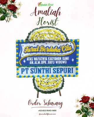 Papan Bunga Duka di Ciawitali