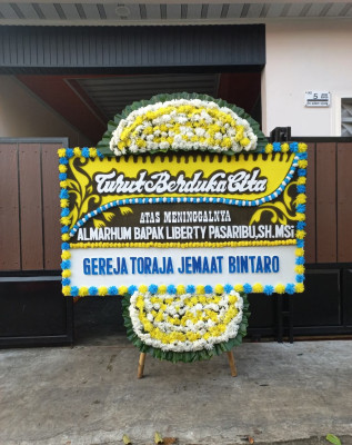 Papan Bunga Duka di Ciawitali