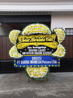 Papan Bunga Duka di Ciawitali